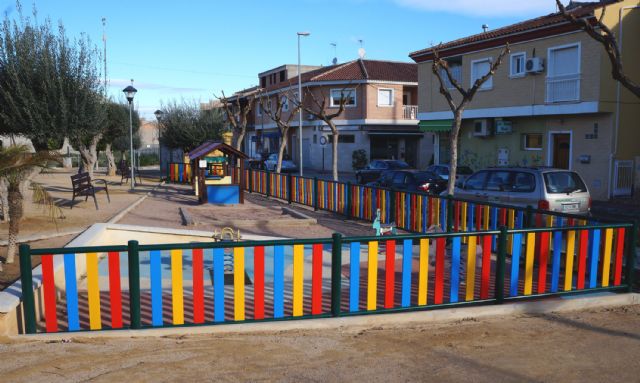 El Ayuntamiento de Las Torres de Cotillas invierte más de 55.000 euros en mejora de parques, calles y vados peatonales - 1, Foto 1