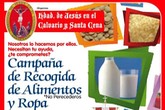 La Hdad. de Jesús en el Calvario promueve una campaña de recogida de alimentos y ropa en tiempo de Cuaresma
