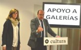 Cultura crea una nueva lnea de apoyo a las galeras de arte de la Regin para promocionar a artistas murcianos