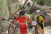 Buena carrera de Francisco Cánovas, del CC Santa Eulalia, en la 2ª prueba del Open XC en Tentegorra.