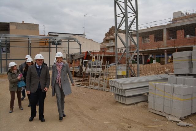 Educación ejecuta en seis meses casi un tercio de la obra del nuevo colegio Miguel Medina de Archena - 1, Foto 1