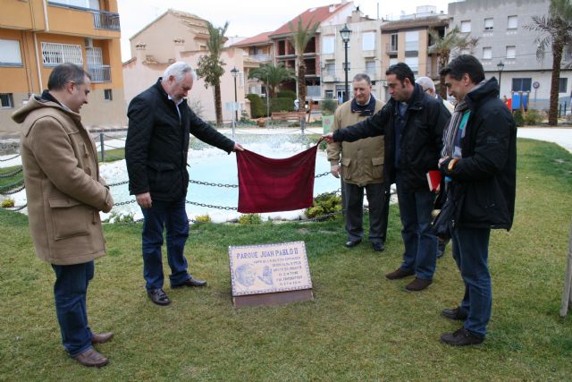 El Parque Juan Pablo II recuerda la figura de este emblemático personaje histórico - 2, Foto 2