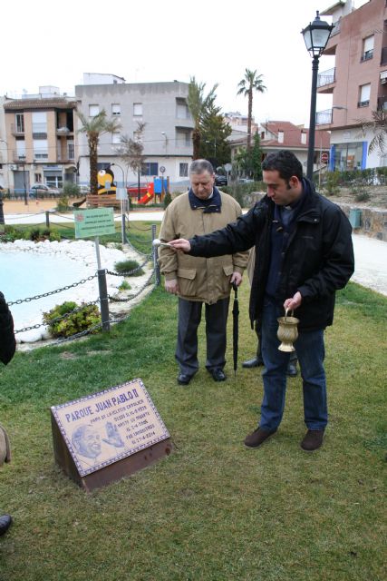 El Parque Juan Pablo II recuerda la figura de este emblemático personaje histórico - 3, Foto 3