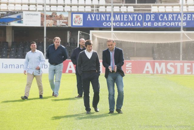 El Cartagonova esta preparado para el amistoso que jugará la Sub-21 en Cartagena - 2, Foto 2