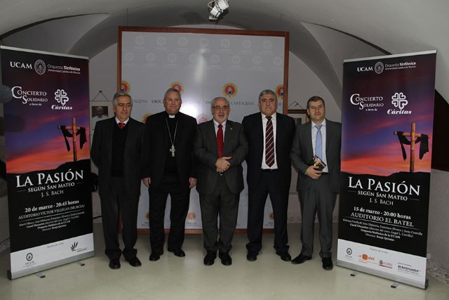 La Sinfónica de la UCAM interpretará la Pasión según San Mateo a beneficio de Cáritas - 1, Foto 1