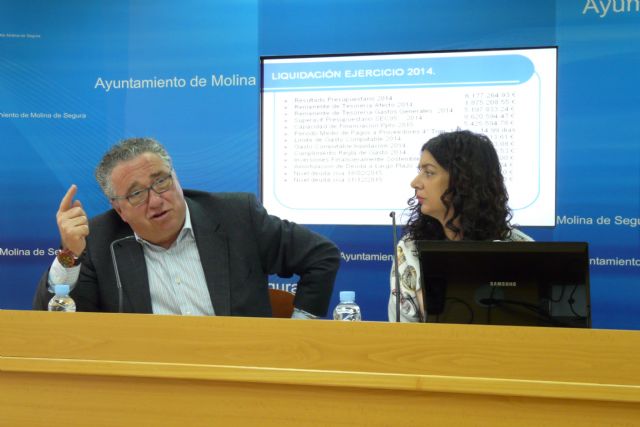 El Ayuntamiento de Molina de Segura liquida el Presupuesto Municipal de 2013 con un superávit de 9.280.394 euros y sale del Plan de Ajuste - 2, Foto 2