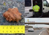 La Guardia Civil imputa a tres menores por arrojar piedras a la autopista AP-7 a su paso por Los Beatos-Cartagena