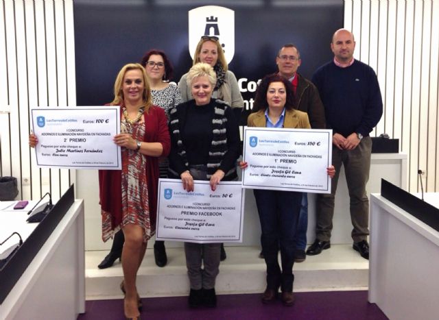 Entregados los premios a las fachadas navideñas mejor decoradas en Las Torres de Cotillas - 1, Foto 1