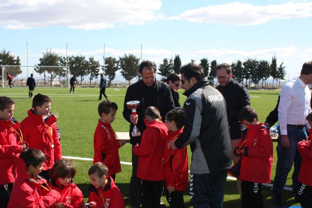 El Alcalde inaugura en Corvera el 33 campo de fútbol municipal dotado de césped artificial - 1, Foto 1
