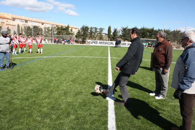 El Alcalde inaugura en Corvera el 33 campo de fútbol municipal dotado de césped artificial - 3, Foto 3