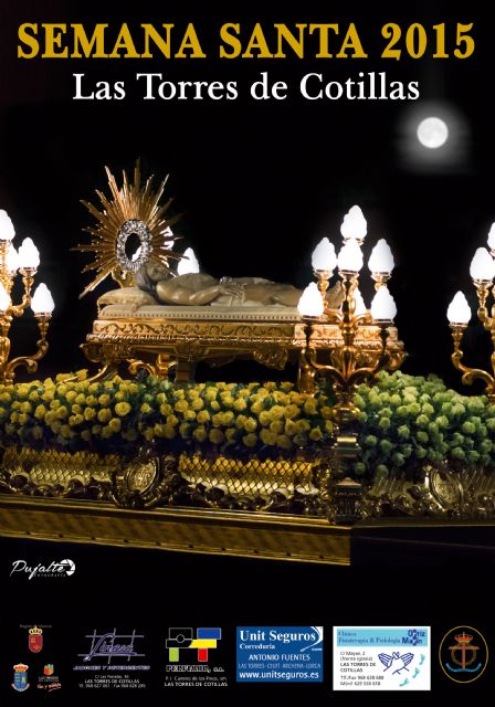El Cristo Yacente, protagonista del cartel de la Semana Santa 2015 torreña - 1, Foto 1