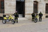 Protección Civil adquiere dos motocicletas para mejorar el servicio en zonas no urbanas