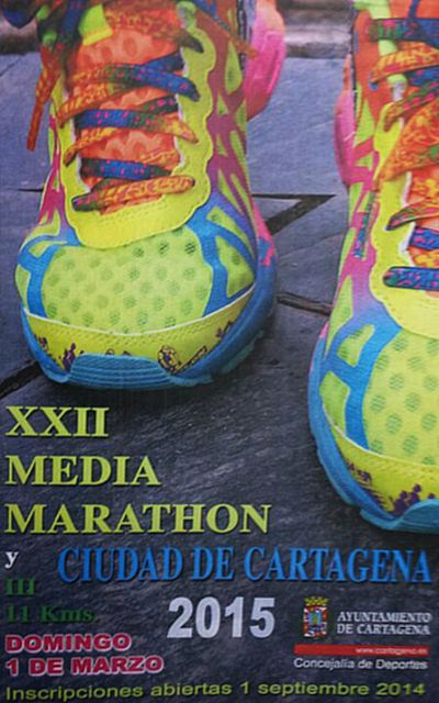 La Media Marathon de Cartagena se convierte en Memorial Gregorio Lorente - 2, Foto 2