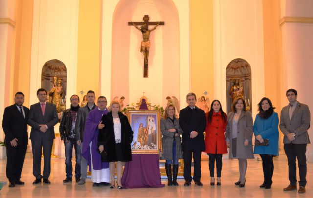 La Semana Santa de Alguazas presentó su cartel, protagonizado este año por San Juan Evangelista - 1, Foto 1