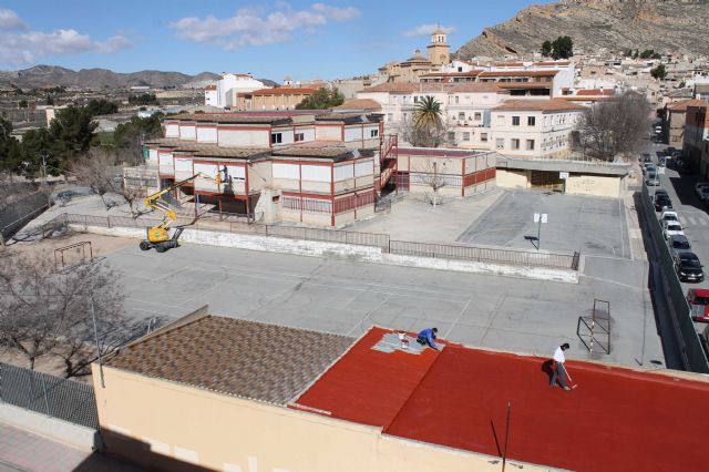 El secretario general de Educación visita en Jumilla las obras realizadas en el colegio Nuestra Señora de la Asunción - 1, Foto 1