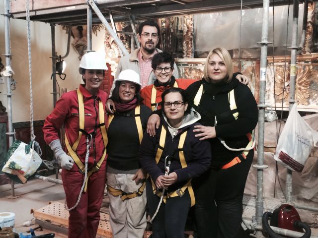 El retablo de Santa Eulalia recuperará su esplendor original tras los trabajos de restauración - 5, Foto 5