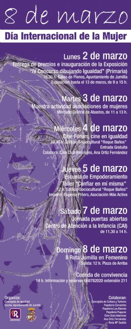 La Concejalía de Igualdad celebra el Día de la Mujer con un completo programa de actividades - 2, Foto 2