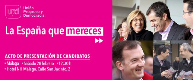 Serna afirma que UPyD estará presente en todas las instituciones a partir de mayo - 1, Foto 1