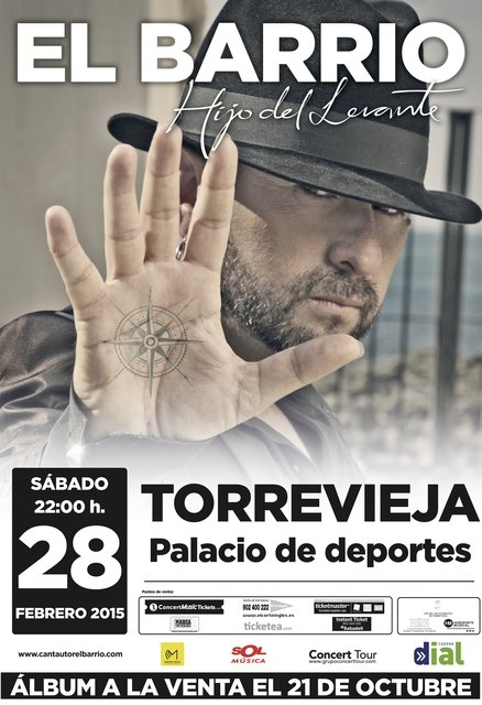 El Barrio llenará mañana sábado el Palacio de los Deportes de Torrevieja, con su gira”Hijo de Levante Tour” - 2, Foto 2
