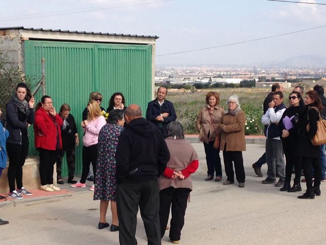 Pedro López propone dar un gran impulso a las pedanías durante una visita a Sangonera la Verde - 2, Foto 2