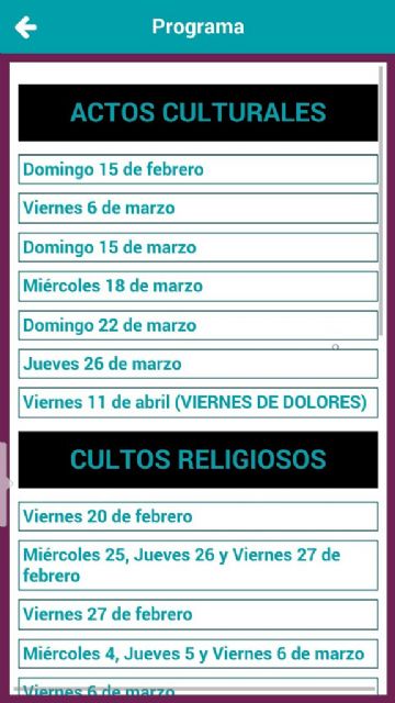 Disponibles las APP de la aplicacin de Semana Santa 2015, Foto 1