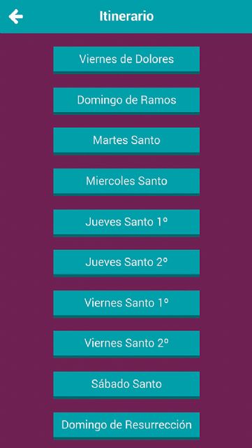 Disponibles las APP de la aplicacin de Semana Santa 2015, Foto 2