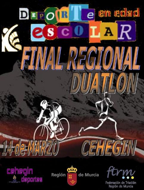 Cehegín será sede de la Final Regional de Duatlón en Edad Escolar el 14 de marzo - 1, Foto 1