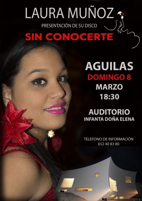 La cantante aguileña Laura Muñoz presenta su disco 'Sin Conocerte' en el Auditorio Infanta Doña Elena - 1, Foto 1