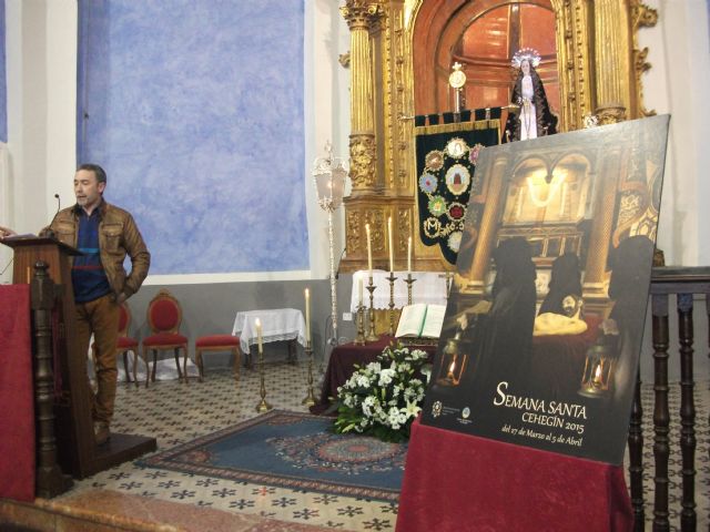 El Santo Sepulcro protagoniza el cartel anunciador de la Semana Santa de Cehegín 2015 - 3, Foto 3