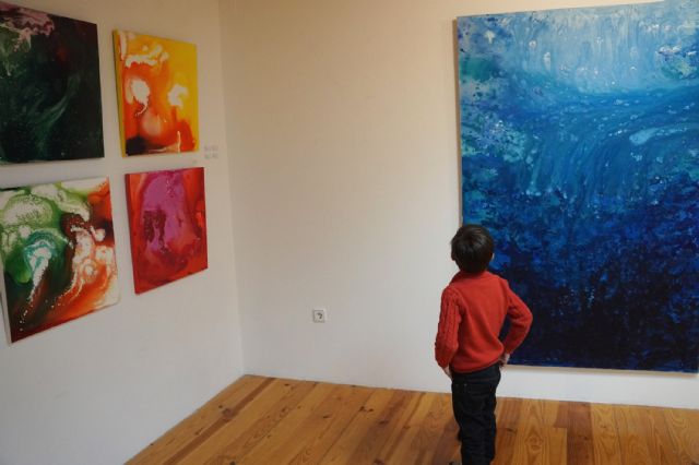 Tina González inaugura su exposición Constelaciones en el Centro Cultural de Ceutí - 3, Foto 3