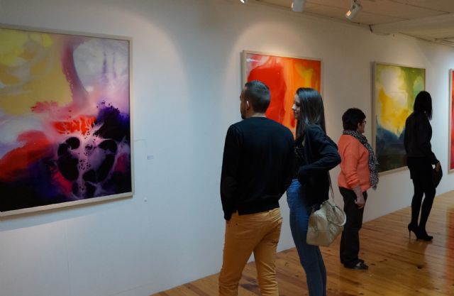 Tina González inaugura su exposición Constelaciones en el Centro Cultural de Ceutí - 5, Foto 5