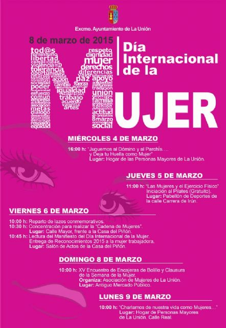 Presentados los actos conmemorativos del día 8 de marzo, Día Internacional de la Mujer - 1, Foto 1