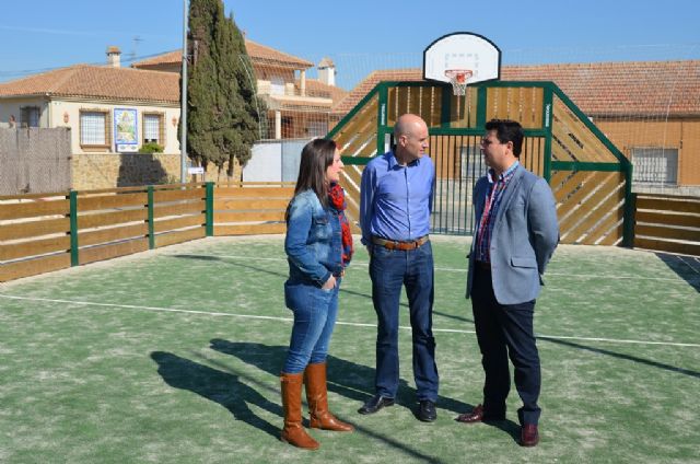 Pozo Aledo disfruta ya la una pista multideporte en el centro de la localidad que demandaban los vecinos - 1, Foto 1
