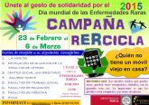 Se está llevando a cabo una campaña de recogida y reciclaje de móviles usados en la Universidad de Murcia a beneficio de las enfermedades raras