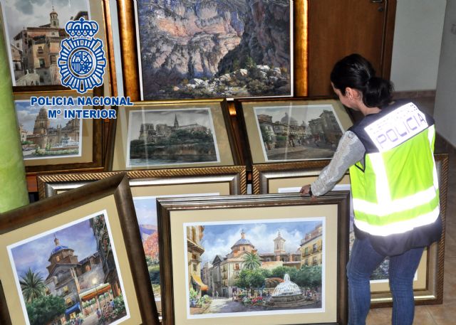 La Policía Nacional detiene a un estafador especializado en establecimientos de venta de arte - 1, Foto 1