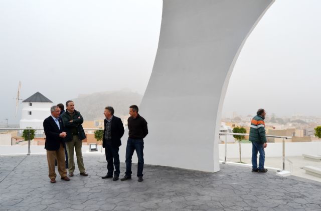 La cúpula del Mirador de La Calica preside la nueva Plaza del Cabezo de la Calle Robles - 2, Foto 2