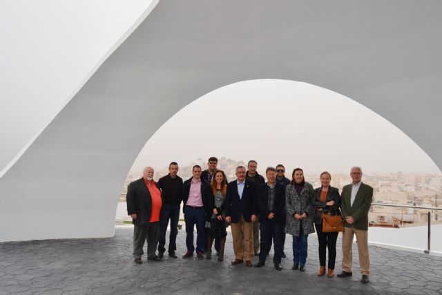 La cúpula del Mirador de La Calica preside la nueva Plaza del Cabezo de la Calle Robles - 3, Foto 3