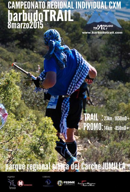 Más de 500 bandoleros deportistas recorrerán de nuevo la Sierra del Carche en la II Barbudo Trail que acoge Jumilla - 2, Foto 2