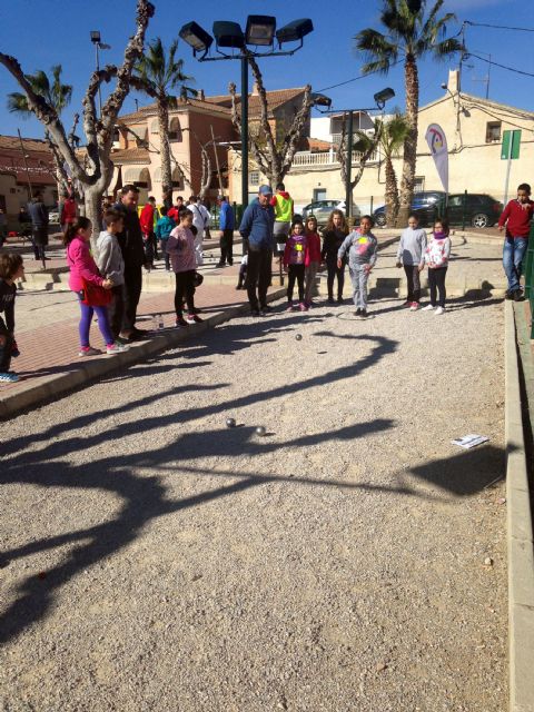 Los alguaceños se cuelgan dos medallas en la final de petanca del deporte escolar - 1, Foto 1