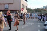 Los vecinos de la barriada Virgen de la Caridad se vistieron de Carnaval