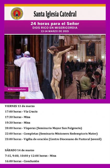 “24 horas para el Señor”, jornada intensiva de confesiones - 1, Foto 1