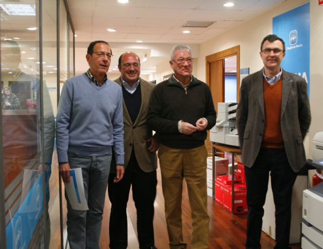 El candidato del PP a la Comunidad, Pedro Antonio Sánchez, coordinará la acción política del partido - 4, Foto 4