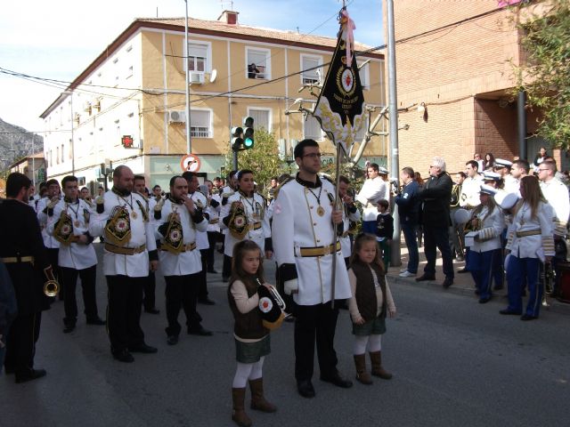 La Banda de Cornetas y Tambores de la Virgen de los Dolores anuncia la Semana Santa - 1, Foto 1