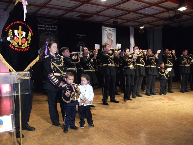 La Banda de Cornetas y Tambores de la Virgen de los Dolores anuncia la Semana Santa - 3, Foto 3
