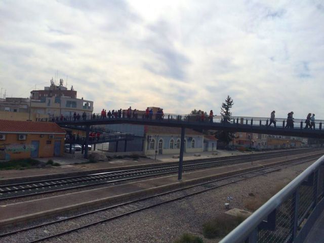 Alguazas vive la gran fiesta del senderismo en apoyo de la Vía Verde - 3, Foto 3