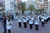 El I Certamen de Marchas Procesionales rene a seis bandas de cornetas y tambores en el Paseo Martimo