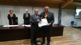 Bernabé entrega el Premio Internacional de la Fundación para la Conservación del Patrimonio al Ayuntamiento de La Unión