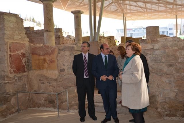 Pedro Antonio Sánchez destaca la colaboración del Ayuntamiento de Cartagena y la Fundación Repsol para recuperar el patrimonio - 1, Foto 1