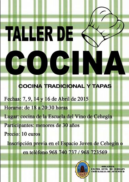 Juventud organiza un taller de cocina tradicional y un curso con técnicas para hablar en público - 1, Foto 1