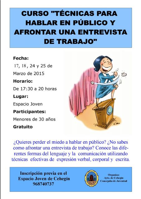 Juventud organiza un taller de cocina tradicional y un curso con técnicas para hablar en público - 2, Foto 2